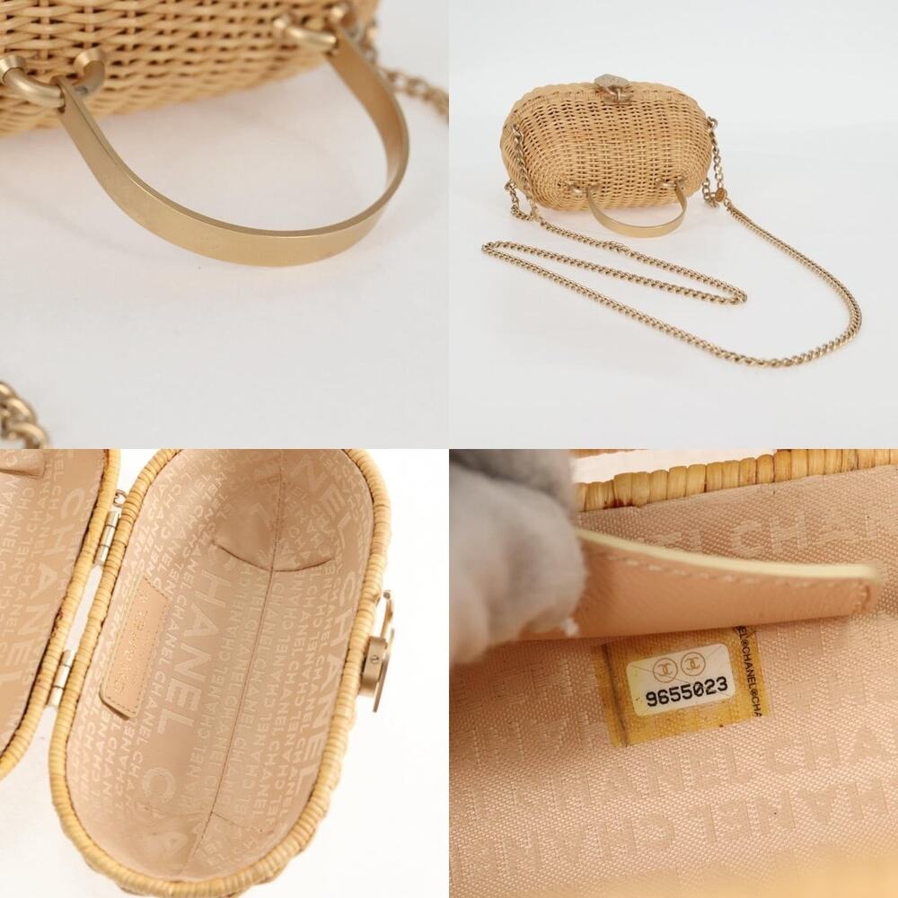 Chanel Rattan Chain Shoulder Bag - Picture 4 of 8